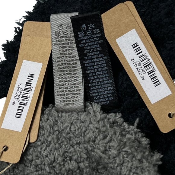 SKIMS Cozy Knit Tank Top Lot of 2 Smoke Onyx Girls 6/7 - Picture 13 of 16